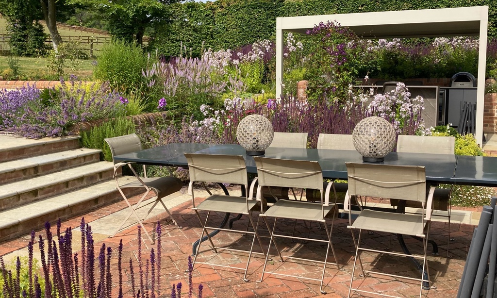 Bo Cook Landscape & Garden Design Dining Terrace 