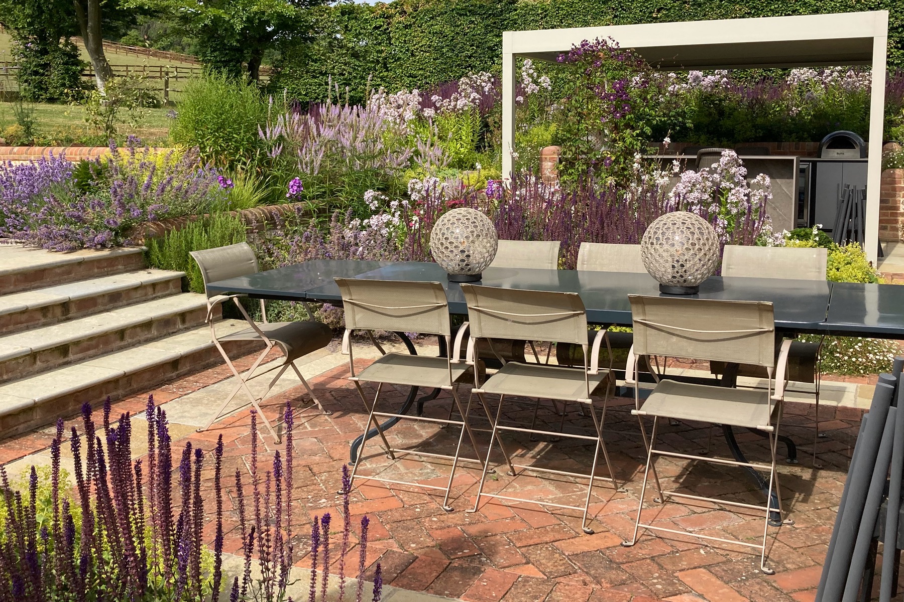 Bo Cook Landscape & Garden Design Dining Terrace 